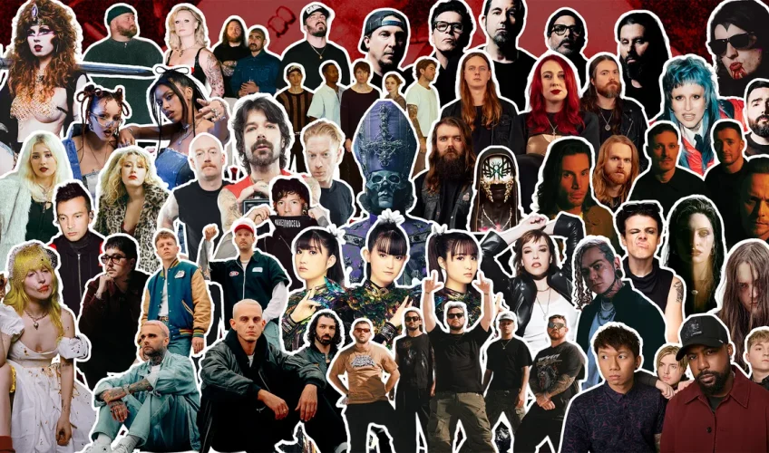 Τα 50 καλυτερα album του 2025 με βαση το περιοδικο Kerrang!